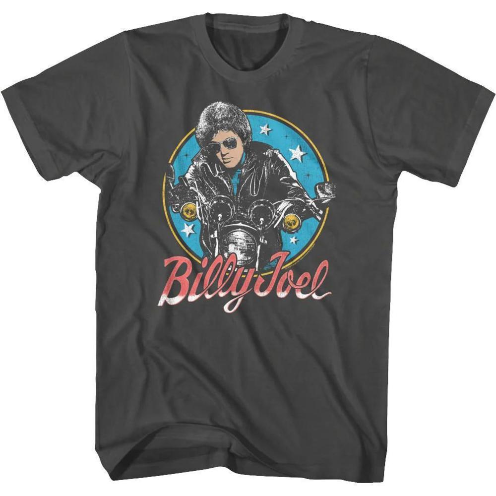 Billy Joel Graphic Women's T-Shirt - Black
